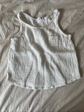 Liilu organic cotton tank, size 2/4